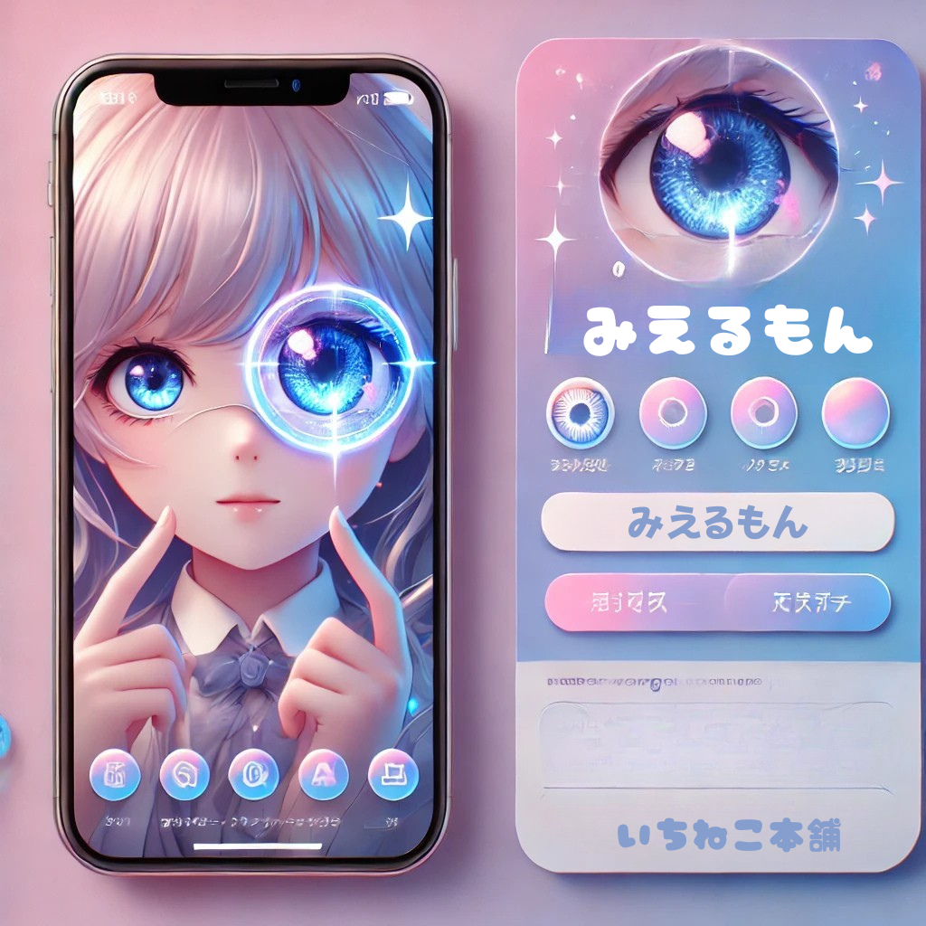 みえるもんアプリの紹介画像（アイコン）